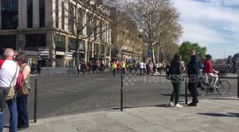 Yellow Vest Protest in Paris