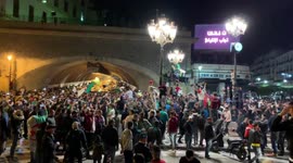 Newsflare Edit - Algeria celebrating Bouteflika demission