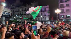 Mass celebrations in Algeria after President Abdelaziz Bouteflika resigns