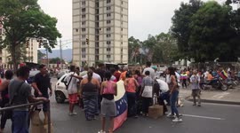 Caracas protest due to lack of water