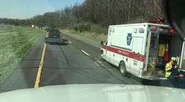 Bad Truck Crash Ephrata, Pennsylvania, USA