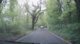 Danger ofs narrow country lanes