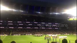 Spurs new stadium light show and fireworks