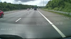 Motorway undertaking at speed