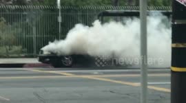 Vehicle Up In Smoke in South Los Angeles