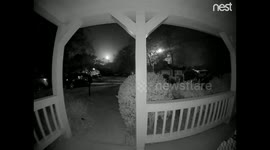 Doorbell camera records meteor in Florida