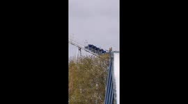 Shockwave ride at Drayton Manor theme park in UK evacuated