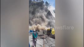 Major landslide hits Indian-controlled Kashmir