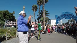 group of  guys dancing