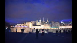 Strange Triangle Formations Of Lights Over The Tower Of London