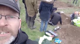 Gold and Silver coin Hoard Henley on Thames Live Metal Detecting detectival