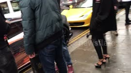 Supercars draw in a crowd in Sloane Street (2 of 2)