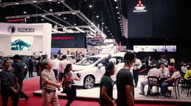 Bangkok Motor Show 2019 sees record car sales as 'pretties' return (with royalty free music)