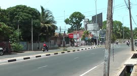 Traffic in Batticaloa, Sri Lanka