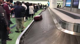 Dummy Suitcase With Friendly Reminder