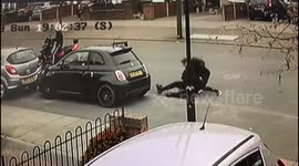 Brave UK man stabbed as he fends off two knife-wielding thugs in carjacking attempt
