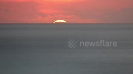 when the sun disappears