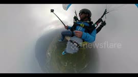 360 Extreme Tandem acrobatic Paraglide