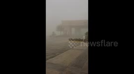 Major dust storm creates visibility problems in southern Nevada