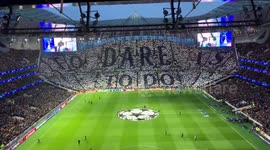 This is what a Champions League night looks like from Tottenham's new £1bn stadium