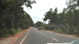 Driving the road to Colombo, Sri Lanka
