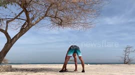 Acrobatics and landscape