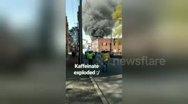 Fatal gas explosion in Durham, North Carolina, sees building go up in smoke