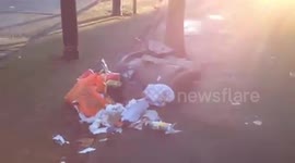 Fly tipping problem filmed on streets of Birmingham