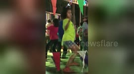 Thai girl has crazy dance moves