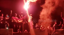 Sudan uprising flare video