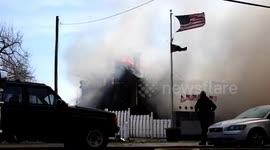 Massive blaze at beer distributor in Ringtown - 4th Alarm