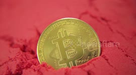 Covering Bitcoin in Red Stuff, bitcoin price crashing