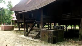 Traditional Houses Aged Nearly One Hundred Years Old in Kampar