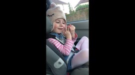 Kid flicks the middle finger