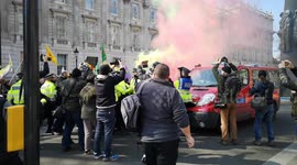 Freedom For Abdullah Ocalan - London Protest March 13.4.19 Clip 2/2