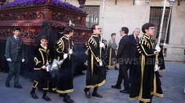 Brother of the Students procession takes place in Madrid.