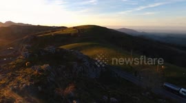 PUESTA DE SOL EN PUERTO DE ALISAS Grande