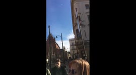 Tourist Explores Beautiful Places In Poland