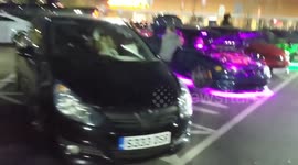Boy racers fuming after being slapped with parking fines totalling almost £13,000 during night-time meet on supermarket car park