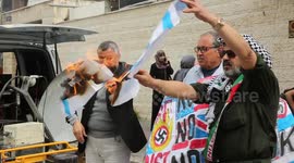 Demonstration in support of Palestinian prisoners in Israeli jails