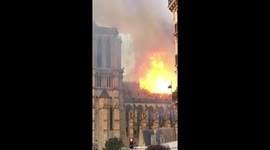 Paris Notre Dame Fire