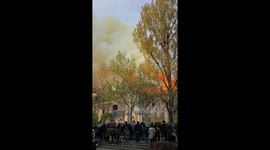 Paris Notre Dame Fire