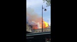 Paris Notre Dame Fire