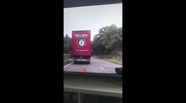 Rear ended at speed