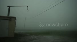 Powerful storms lash state of Ohio with hail, winds and rain