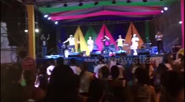 Fleshmob in Nicaragua! Everyone is dansing!