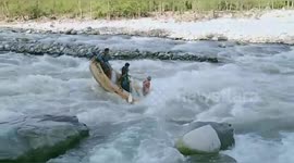 Disastrous white-water rafting accident flings passengers into raging current