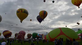 Time Lapse Video of Balloon Fiesta in Albuquerque NM
