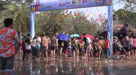Songkran Festival 2019 at Ayutthaya and Pathumthani.