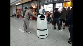 Airport assistance robot in Korea